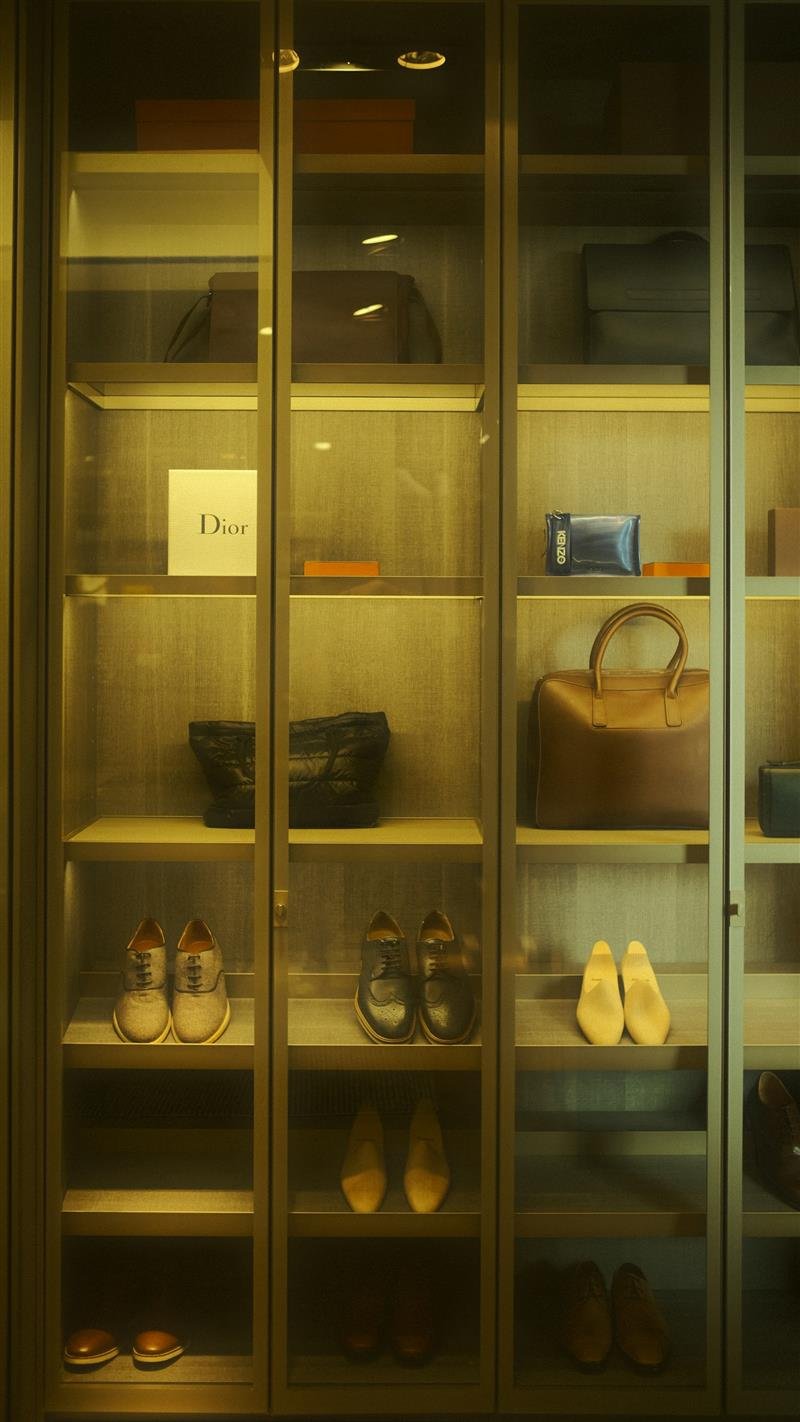 Guarda-roupa organizado